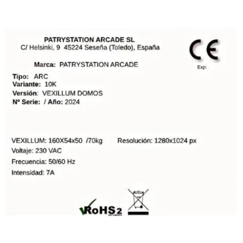 Sello CE de la Comunidad Europea.