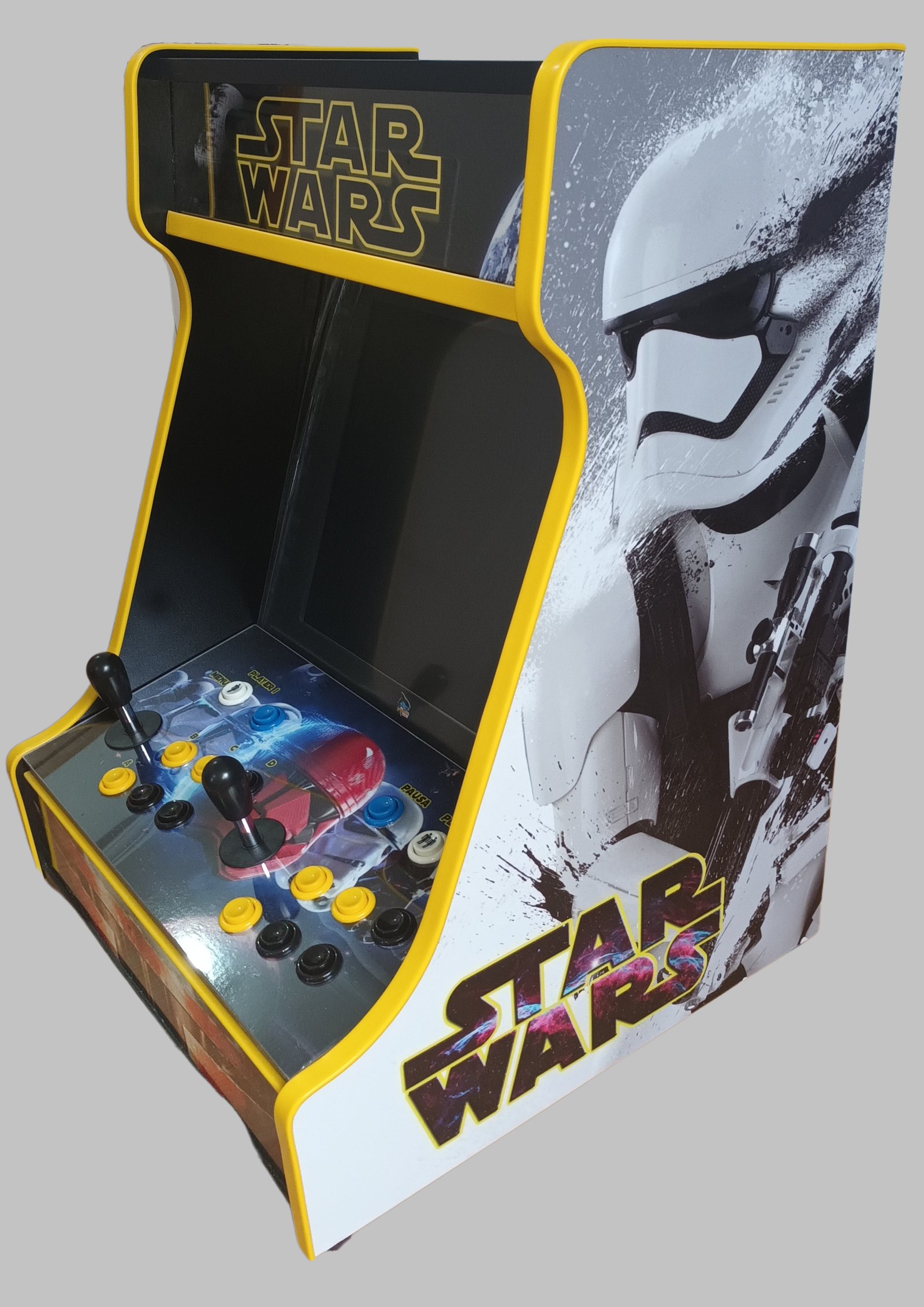 Máquina arcade: Patrystation Bartop Modelo Desktop 3 - 5.000 Juegos